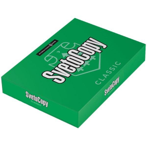 Бумага офисная А4, класс C, SVETOCOPY, 80 г/м, 500л