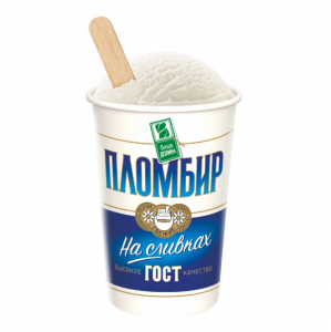Мороженое Пломбир на сливках бум/ст  80г