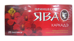 Чайный напиток Принцесса Ява Каркадэ 1,5г*25 пакетиков