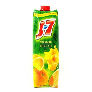 Сок J7 Апельсин 0,97л