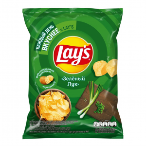 Чипсы Лейс Зеленый лук 70гр