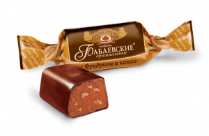 Конфеты Бабаевские оригинальные с фундуком и какао 1кг