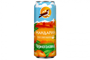 Напиток Черноголовка Мандарин ж/б 0,33л