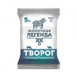 Творог Молочная Легенда 5% 180г