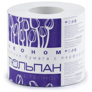 Туалетная бумага "Тюльпан"