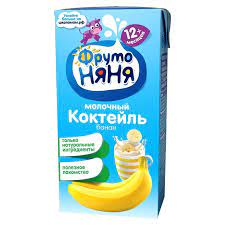Коктейль Фруто Няня банановый 2,1%  200 г