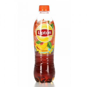 Чай Липтон холодный черный Персик 0,5л