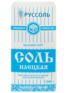 Соль пищевая поваренная каменная 1кг