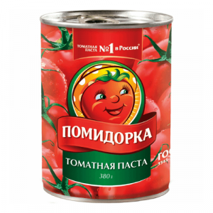Томатная паста Помидорка ж/б 380гр