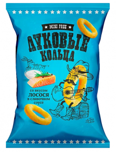 Луковые кольца Мини Фри с лососем 45гр