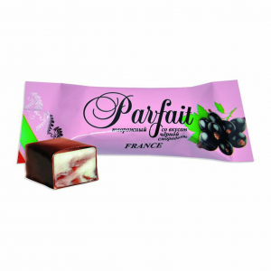 Конфеты творож Parfait вкус черной смородины 1кг