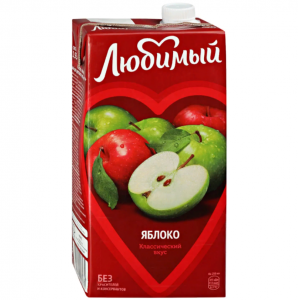 Сок Любимый Яблоко 1,93л