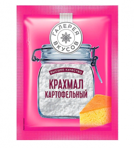 Картофельный крахмал ТМ Галерея Вкусов 200г