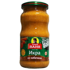 Икра из обжаренных кабачков Дядя Ваня 460г