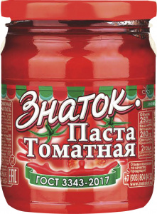 Томатная паста Знаток 500г