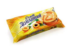 Рулет Домашний со вкусом Абрикоса 150гр