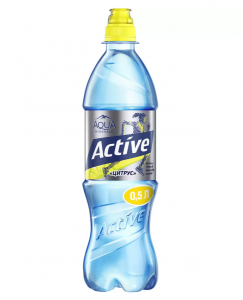 Вода минеральная Aqua Minerale Active Цитрус негазированная, 0.5л
