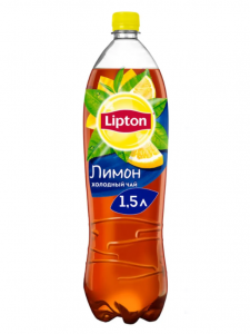 Чай холодный черный Лимон Липтон 1,5л