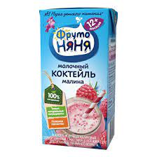 Коктейль Фруто Няня 2,1% малина, 200г
