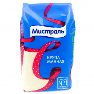 Крупа манная Мистраль 800г