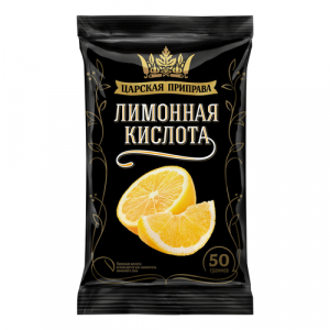 Лимонная кислота 50г ТМ Царская приправа
