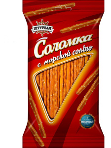 Соломка соленая Штурвал  40г