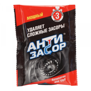 Чистящее средство Антизасор для труб 70г гранулы