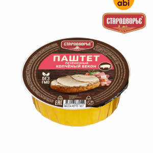Паштет печеночный с морковью ТМ Стародворье 100г