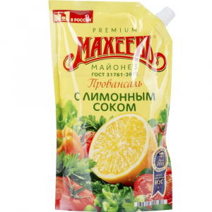 Майонез провансаль с лимон.соком 55,5% Махеевъ 400г