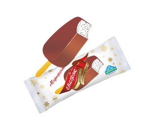 Эскимо Десерт Снежок ванил с шок крошкой 65г