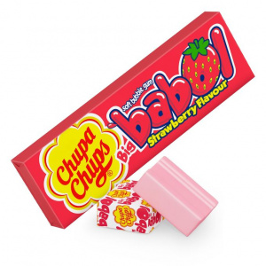 Жевательная резинка БигБабол клубника 1шт