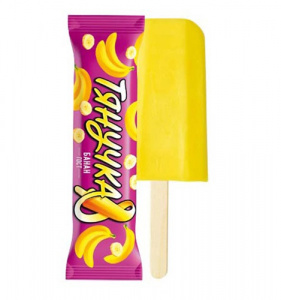 Фруктовый лед Тянучка банан 60гр