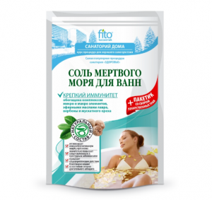 Соль Мертвого Моря Для Ванн крепкий иммунитет 530г