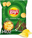 Чипсы Лейс Зеленый лук 140г