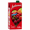 Напиток сокосодержащий Любимый Яблоко,Вишня,Черешня 1,93л.