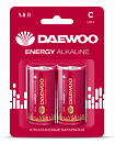 Батарейка алкалиновая Daewoo LR14EA-2B 2шт