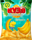 Кукурузные палочки Кузя с бананом 100г 
