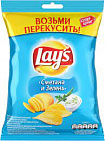 Чипсы Лейс Сметана и зелень 50г